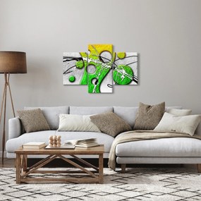Absztrakt kép (90x60 cm)