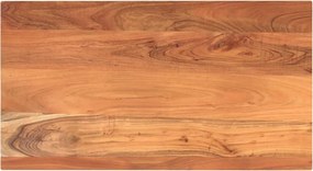 vidaXL tömör akácfa téglalap alakú asztallap 120x50x3,8 cm