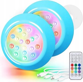 Akkumulátoros Led lámpa medencéhez 2-PAK LyLmLe