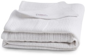 Babymatex Sisi fehér gyermek takaró, 75 x 100 cm