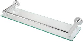 AQUAMARIN Fali üvegpolc fürdőszobába 50 x 3 x 14 cm