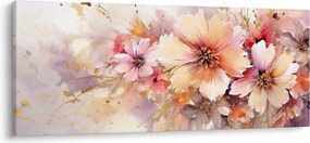 Kép - Virágok (120x50 cm)