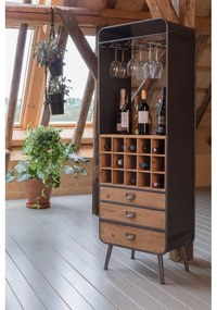 Vino fa bortartó szekrény - Dutchbone