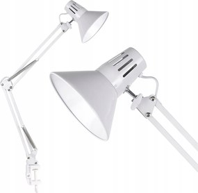 Asztali éjjeli lámpa E27 fehér Worker Sanico Goldlux