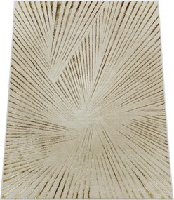 Szőnyeg 160x220 Bézs Barna Arany Modern Geometrikus Hálószoba Nappali