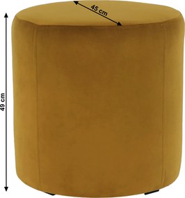 Puff, mustáranyag szövet, TOP 45