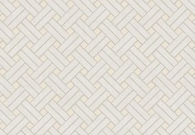 Parato Cristiana Masi Vitalis Elan bézs-szürke geometrikus vlies tapéta – 32420