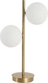 Álló lámpa íróasztalra és asztalra, elegáns Dorado kivitel, két lámpabúra