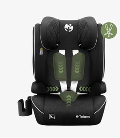 Gyerek autósülés, i-Size, állítható fejtámla, 76-150 cm, fekete