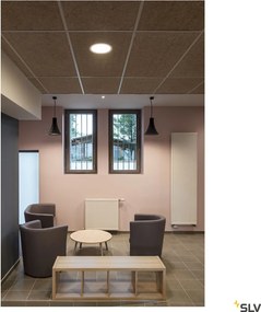 SLV SENSER 1003010 Beépíthető spotlámpa 1xLED 3000K 1200LM IP20