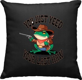 Béka párna Divatos Béka pisztoly fekete