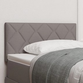 Fejtámla Gyémánt Blokkok Dizájn Taupe 90 cm Szövet