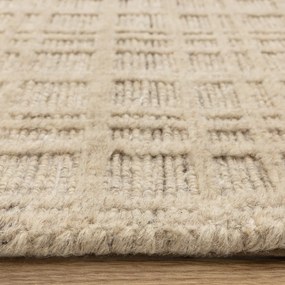 Krémszínű kézi szövésű gyapjúkeverék szőnyeg 160x230 cm Thatch Sand – Asiatic Carpets