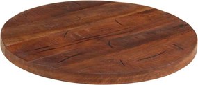 vidaXL tömör újrahasznosított fa kerek asztallap Ø40 x 3,8 cm