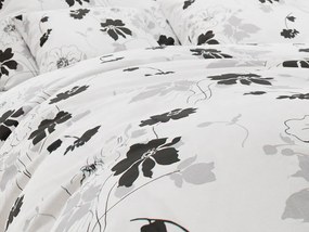 ROUGE fekete pamut ágyneműhuzat Ágyneműhuzat mérete: 70 x 90 cm | 140 x 200 cm