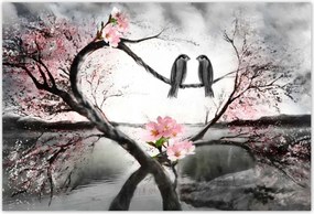 Poszterek 200x135 Szerelmes találkozás Madarak