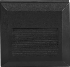 LED kültéri lépcsővilágítás LED/2W/230V IP65 3000K fekete