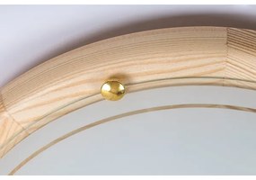 Brilagi - Mennyezeti lámpa ORBIS 2xE27/60W/230V átm. 38 cm fenyő