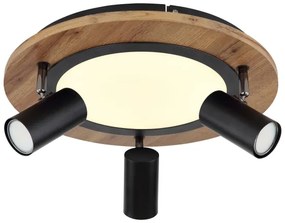 Globo 67307D - LED Spotlámpa KASSU 3xGU10/5W + LED/15W/230V