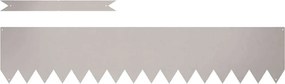 vidaXL Fűszegélyezés 50 pcs Barna 100 x 0.05 x 20 cm Időjárásálló acél