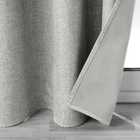 Világosszürke sötétítő függöny 140x260 cm Crepuscule – douceur d'intérieur
