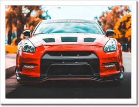 Poszterek keretben 40x30 Nissan Skyline gtr 2017