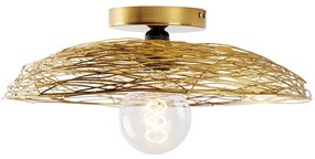 Keleti mennyezeti lámpa arany 40 cm - Glan