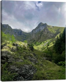 Vászonkép Természet Körös-körüli hegyek 40x50 cm