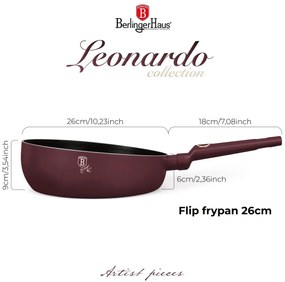BerlingerHaus Leonardo 26 cm palacsintasütő