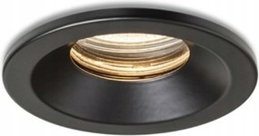 Rendl Bella GU10 süllyesztett lámpa fekete, IP65, Led GU10 max. 15W, 230V