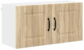 Fali konyhaszekrény Sonoma tölgy 80 x 31 x 40 cm Faanyag