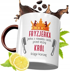 Bordó Bögre Fodrásznak Születésnapi Ajándék fényképes nyomtatással