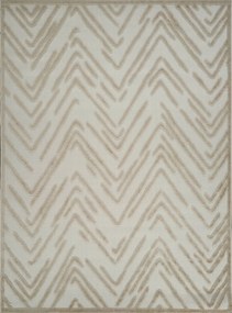 Boho szőnyeg 160x220cm nappaliba,puha krém-bézs mintás, 3D hatású