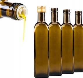 5db Marasca 500 ML-es palack Olívaolaj Adagolóval Olaj alkohol bor likőr