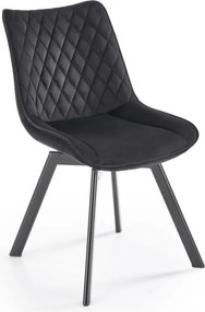 OMBRA étkezőszék, 1 db, fekete