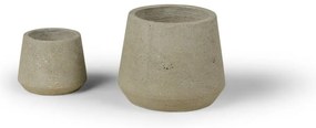 Concrete 2 db virágcserép - Bonami Selection
