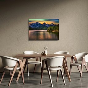Üveg kép - Grand Teton Nemzeti Park (70x50 cm)