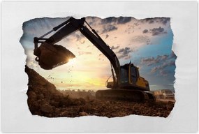 Poszterek 90x60 Kotrógép a Földen