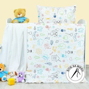 EMI Happy pamut gyerek ágyneműhuzat: Standard egyszemélyes szett 1x (200x140) + 1x (90x70) cm