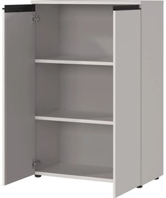 Krémszínű szekrény 81x120 cm Bedano – Germania