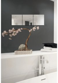 Fali tükör szett 3 db-os 30x30 cm – MSV