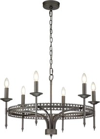 Elstead Lighting CROWN CROWN6 Csillár 6x60W/E14