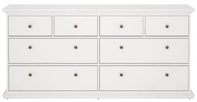 Provence V komód, fehér