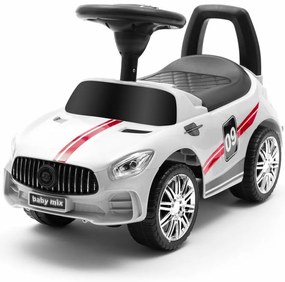 Baby Mix Racer futóbicikli hanggal, fehér