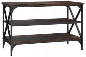 füstös tölgy színű szerelt fa TV-szekrény 80x40x50 cm