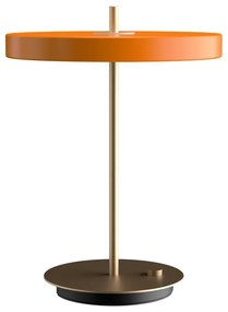 Narancssárga LED dimmelhető asztali lámpa fém búrával (magasság 41,5 cm) Asteria Table – UMAGE