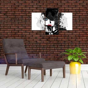 Kép - A titokzatos nő (90x60 cm)