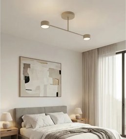 Ráépített csillár HALO 2xGX53/10W/230V bézs