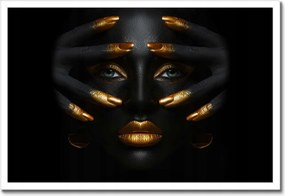 Poszterek keretben 60x40 Arany tekintet