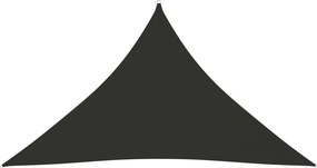 vidaXL antracitszürke háromszögű oxford-szövet napvitorla 5 x 5 x 6 m